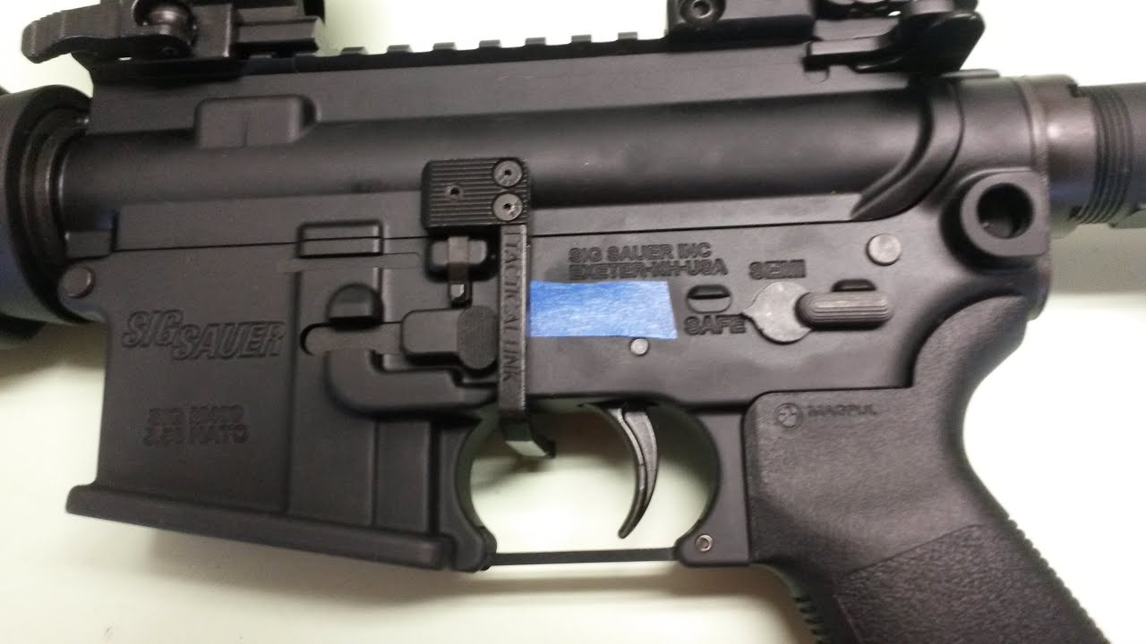 Tactical Link Enhanced Battery Assist Lever Install YouTube