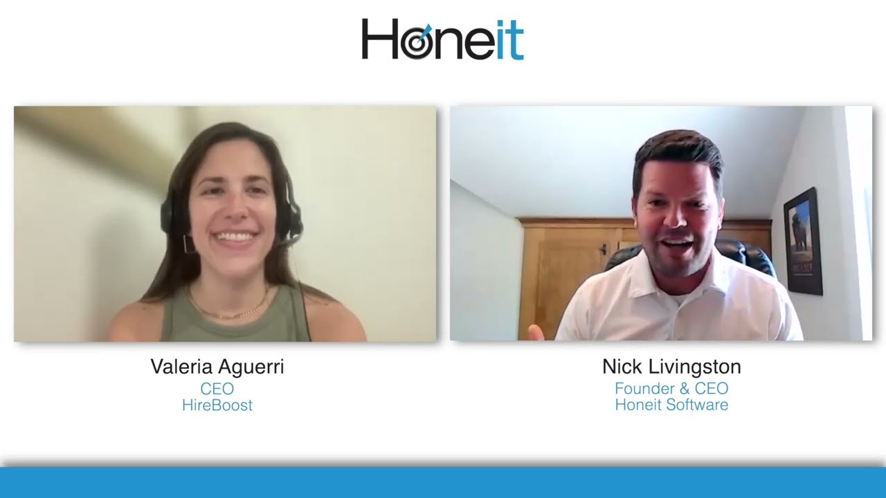 Honeit Talks with Valeria Aguerri, CEO at HireBoost