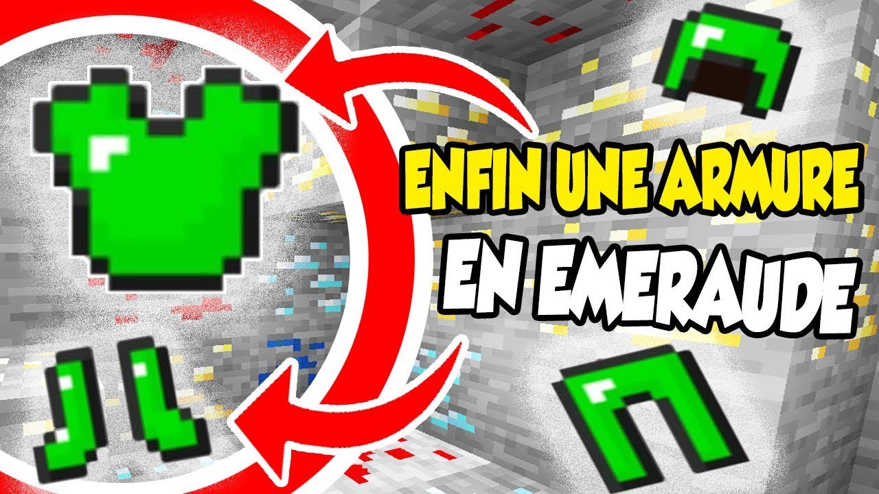 Une Armure en Emeraude Dans Minecraft - Minecraft Moddé ep 4 FR - YouTube