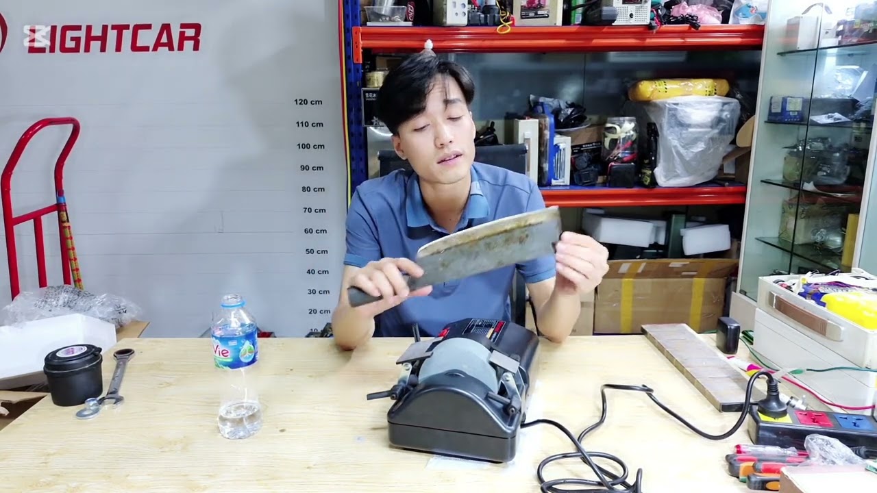 Máy mài dao kéo ướt đa năng Hisimen H4500.