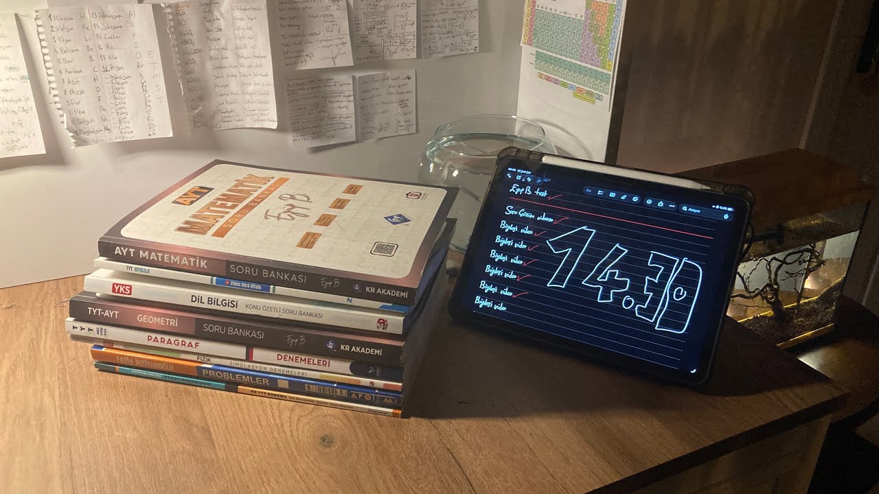 EN VERİMLİ ÇALIŞMAM (YKS Günlüğü) #3