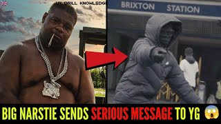 Big Narstie Confronts UK Drill Rapper Who Approached Him For Clout With A Serious Message... 😱