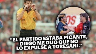 EL ÁRBITRO QUE INVENTÓ EL ‘SIGA SIGA', SE PELEÓ CON MARADONA Y QUE RIVER QUISO LLEVAR PRESO