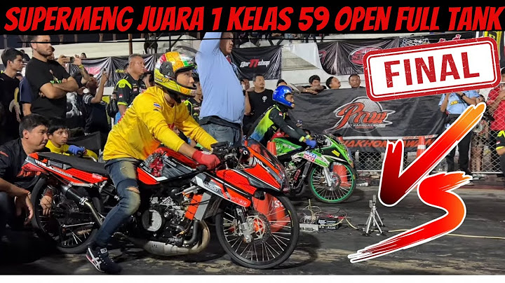 LIVE TEKNO TUNER KELAS 59 OPEN FULL TANK FACHRY KOMENG CHAMPION