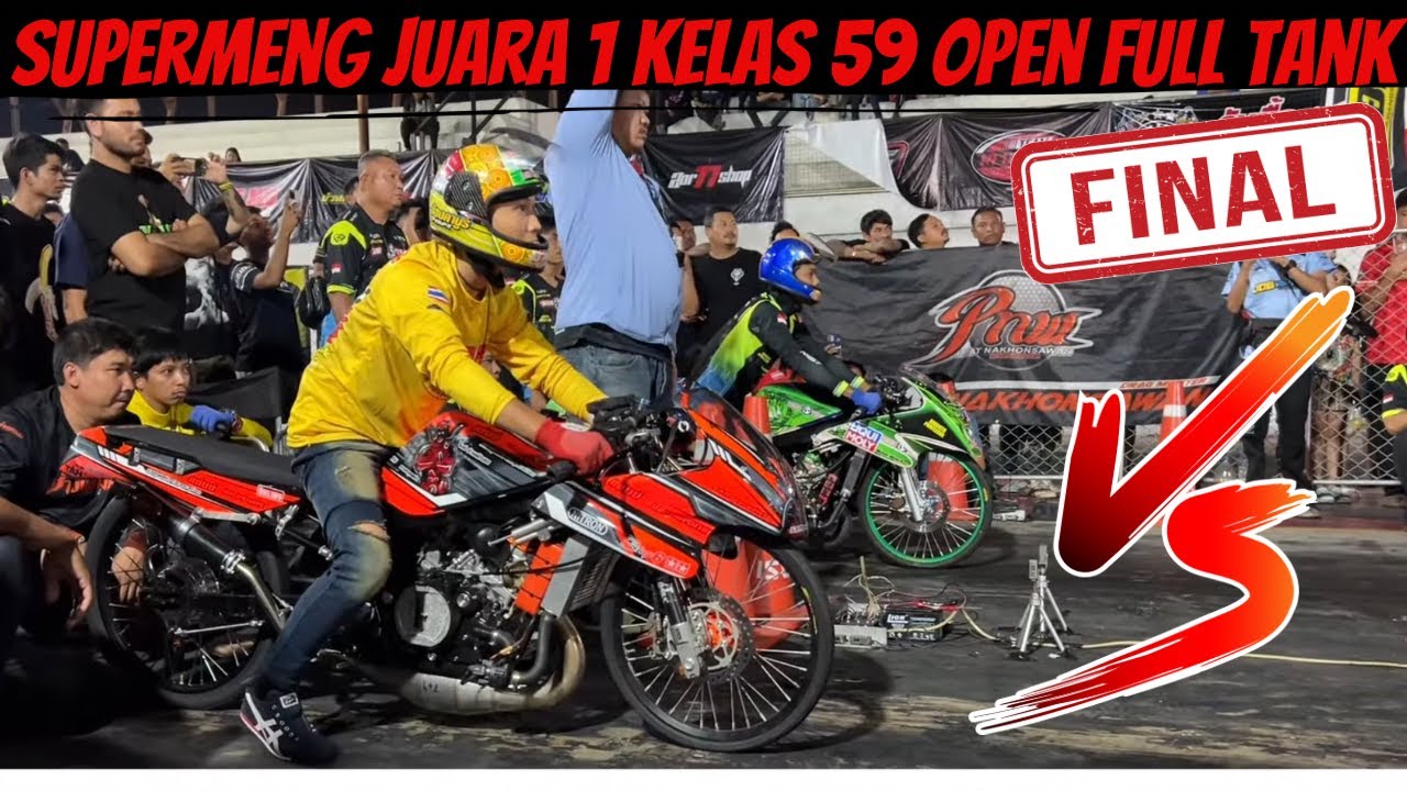 LIVE TEKNO TUNER KELAS 59 OPEN FULL TANK FACHRY KOMENG CHAMPION