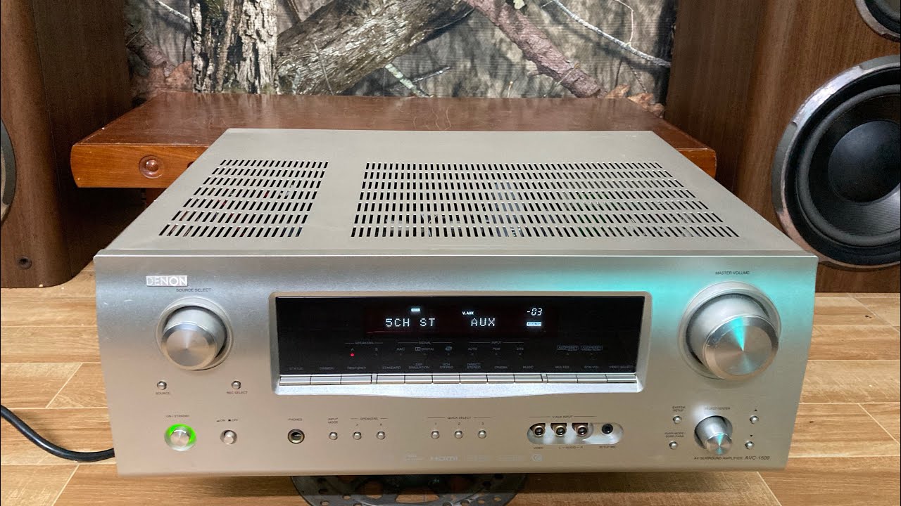 Sold ✈) Big and beautiful Denon AVC-1509 amplifier, has optical