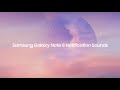 Samsung Galaxy Note 8 Notification Sounds