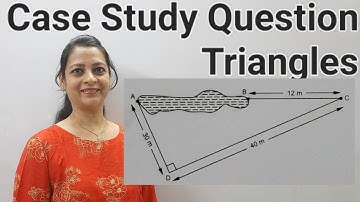 Class 10th Maths Case Study Question 10 From S Chand Triangles by Shilpa Chaudhary
