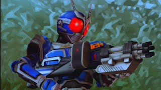 KAMEN RIDER SUPER CLIMAX HEROES PPSSPP BATTLE MODE - G3-X screenshot 2