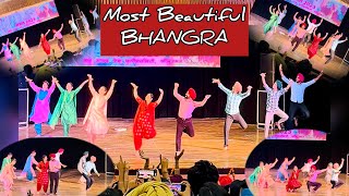 Full video😍 Beautiful Bhangra Performance👌🏻❤️‍🔥 #viral #bhangra #dance #trending gidha #trend