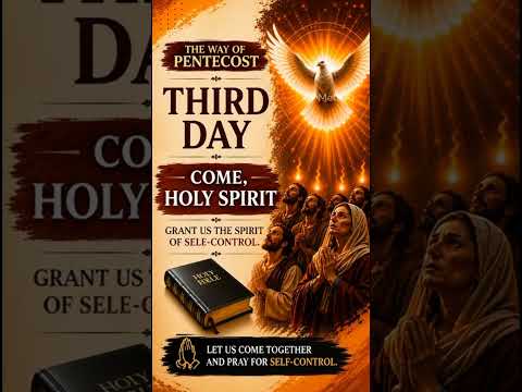 Holy Spirit, Teach Me Self-Control | Powerful Prayer for Way to Pentecost #thewordoflord