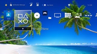 4k tropical beach theme dynamic ps4