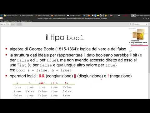 FI10. Programmazione in C++: Tipi di dato