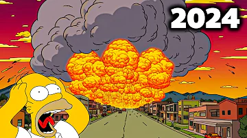 Simpsons Predictions For 2024 Is Insane!