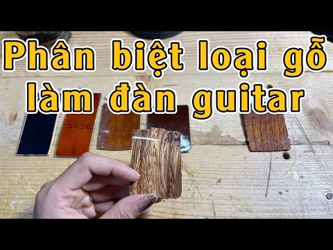 Phân biệt loại gỗ làm đàn guitar