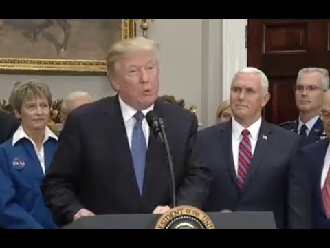 Video: Trump Bood NASA Een Onbeperkt Budget Aan In Ruil Voor Het Sturen Van Mensen Naar Mars - Alternatieve Mening