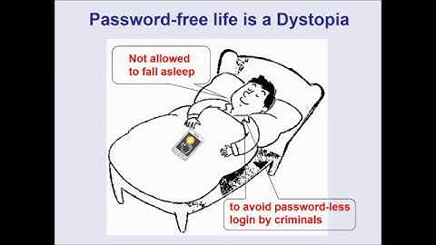 Password less Life - Utopia or Dystopia?