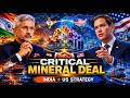 India-US Critical Mineral Deal #indiaustrade #indiausrelations #marcorubio #sjaishankar