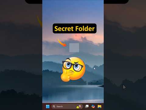 Invisible Folder Trick