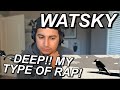 WATSKY - "CONVERSATIONS [X INFINITY]" FIRST REACTION!! | AMAZING TRACK!!