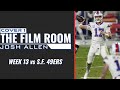 The Film Room: Bills QB Josh Allen was in the zone against the 49ers on Monday Night Football