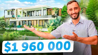 внутри ШИКАРНОЙ и ОГРОМНОЙ ВИЛЛЫ на 820 M² с видом на ГОРЫ за $1,960,000 | Manick Hillside