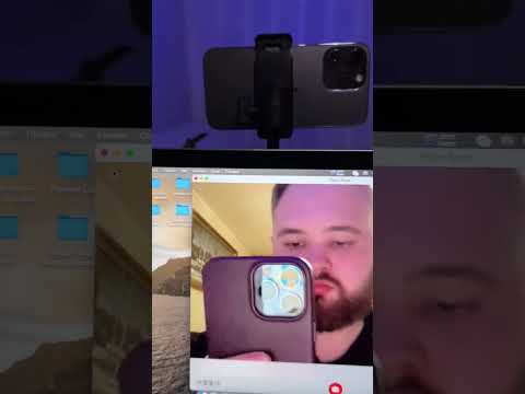 iPhone в роли web-камеры для MacBook