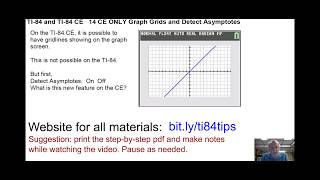 14 Graph Grids Detect Asymptotes