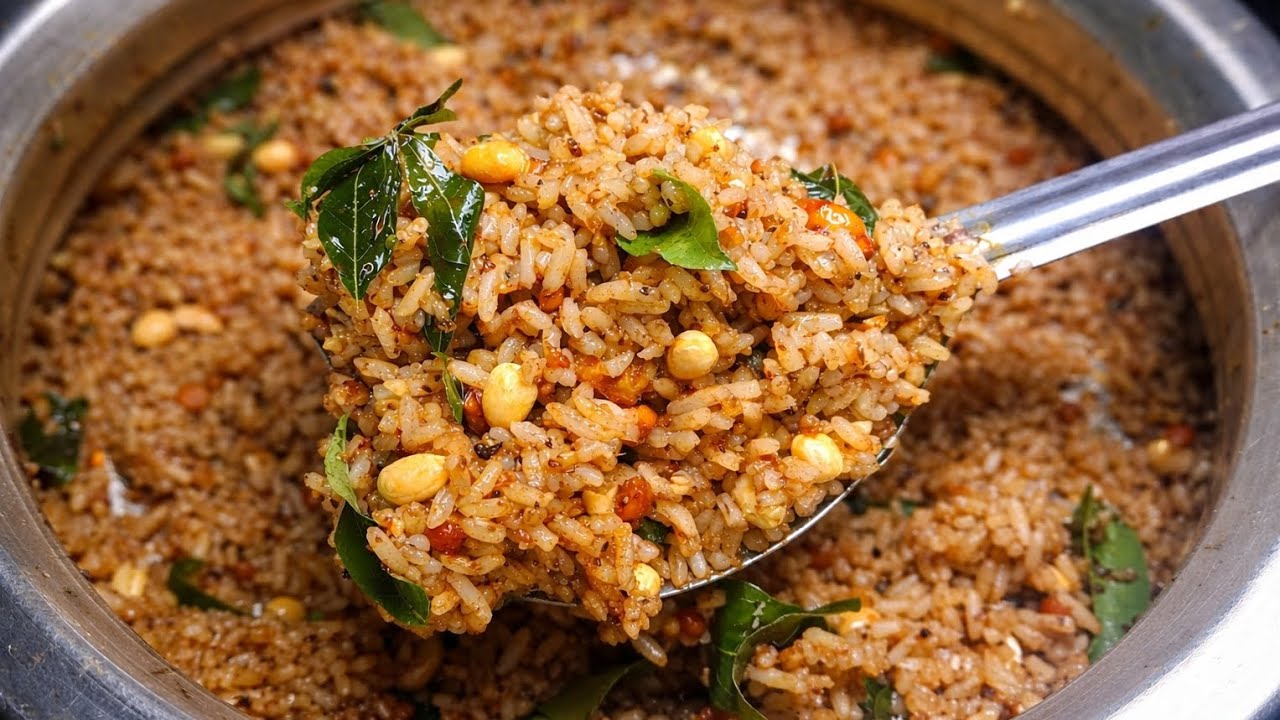 இந்த Puliyodharai-க்கு யாரும் NO சொல்ல மாட்டாங்க 🤤  கேட்டு வாங்கி சாப்பிடுவாங்க 