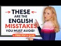 Eliminate these 3 English Mistakes to Speak Clearly (Easy Fix + Test!)