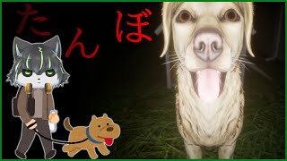 【たんぼ】犬の散歩をする犬【獲名取ビスト / Vtuber】