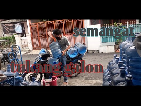 Vlog1 Delevery || Semangat tukang galon