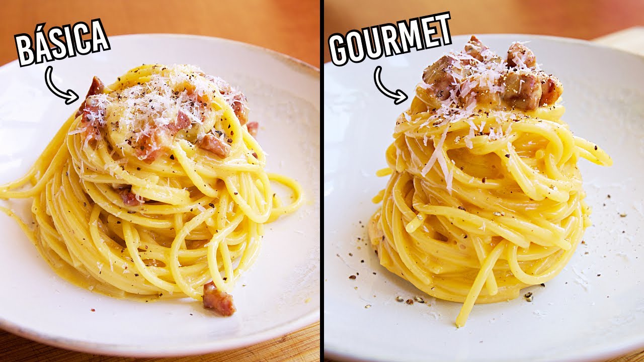 Carbonara: versión fácil y chef (la mejor de Roma)