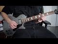 Pirates of the caribbean lead guitar cover