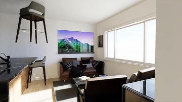 Interior Dynamic Design Reveal - Chief Architect X14 + D5 Render 2.3 4K