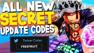 ALL NEW *FREE FRUIT SPINS* UPDATE CODES in A ONE PIECE GAME CODES