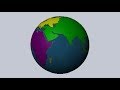 Size of the continents | Continents of the Planet Earth