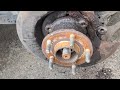 How to replace rear wheel bearing hub for 20132019 ford escape awd