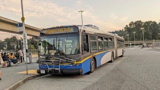 Translink CMBC 8114 on the 150 to Coquitlum Central station
