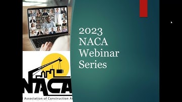 An Introduction to Construction Audit (please jump to the 9 minute mark)