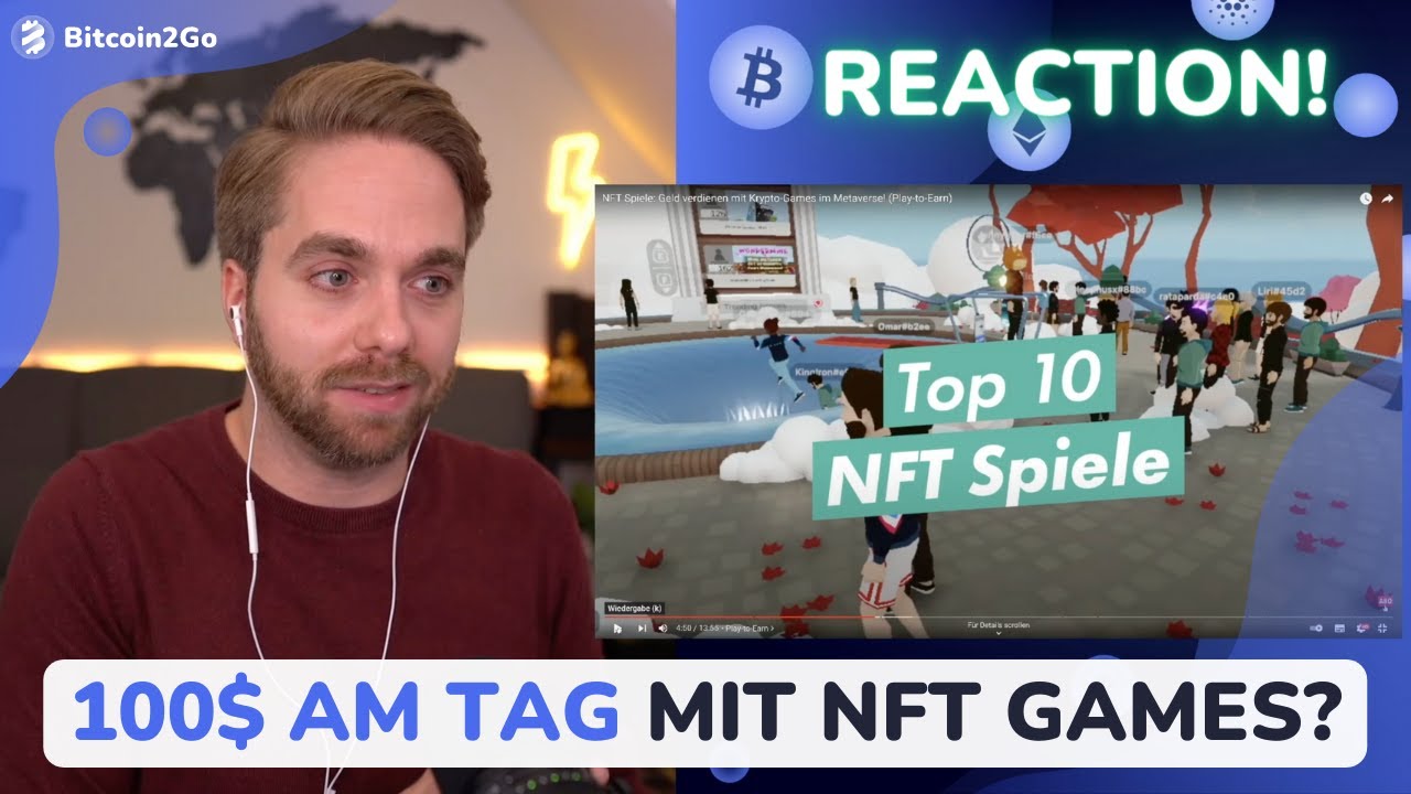 MIT NFT GAMES GELD VERDIENEN? Die Top 10 Play to Earn Games 2022 | Reaction  @HenryHasselbach