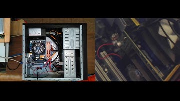 Don Checking Wiring on ASRock N68C-GS FX Mother Board & Trying to Fix Ethernet Not Working Pt74