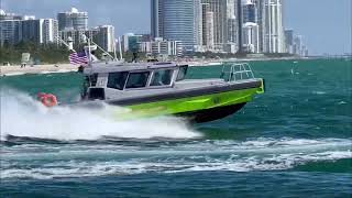 Sunday Splashes: Boats trail through Haulover Inlet!