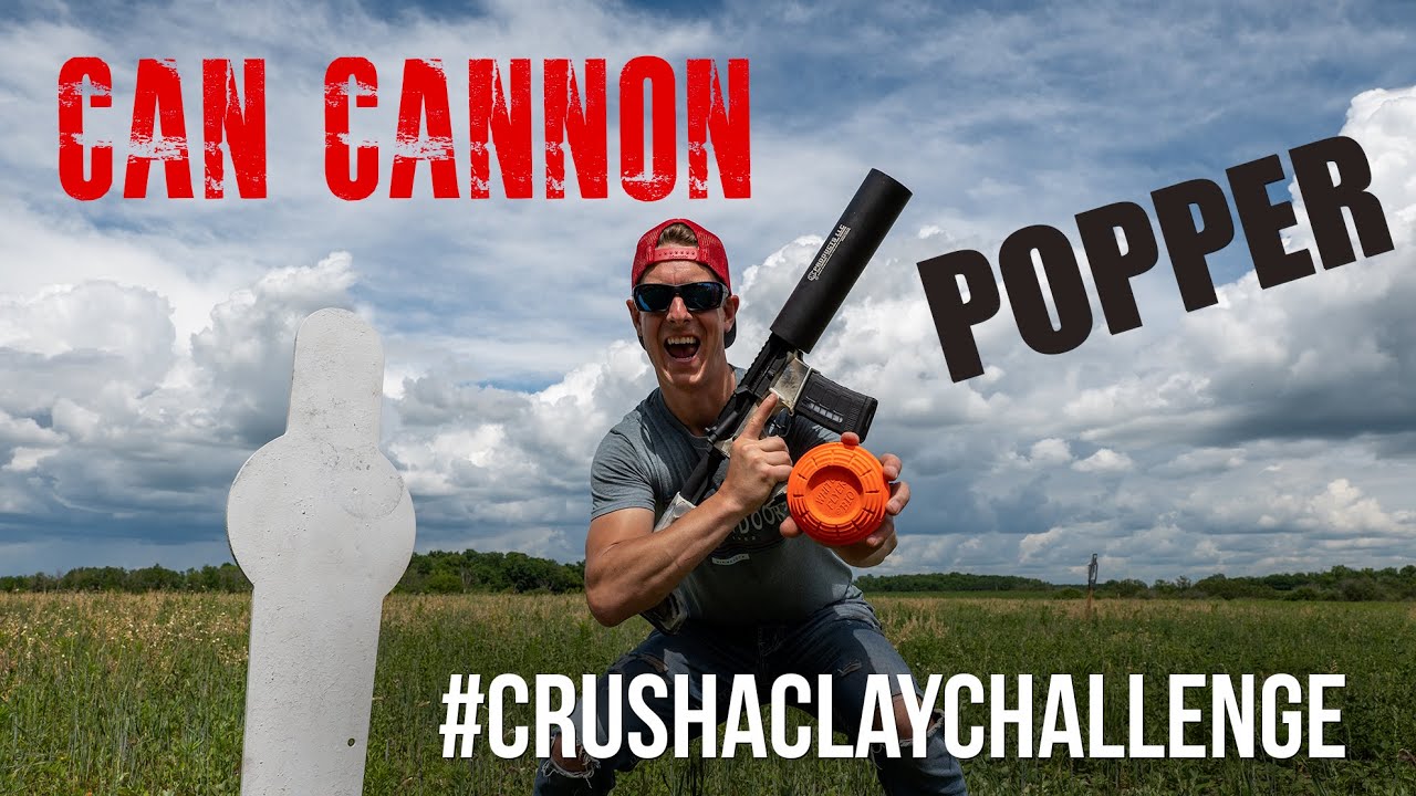 Can Cannon Extreme Clay Pigeon Snipe Steve Gould YouTube
