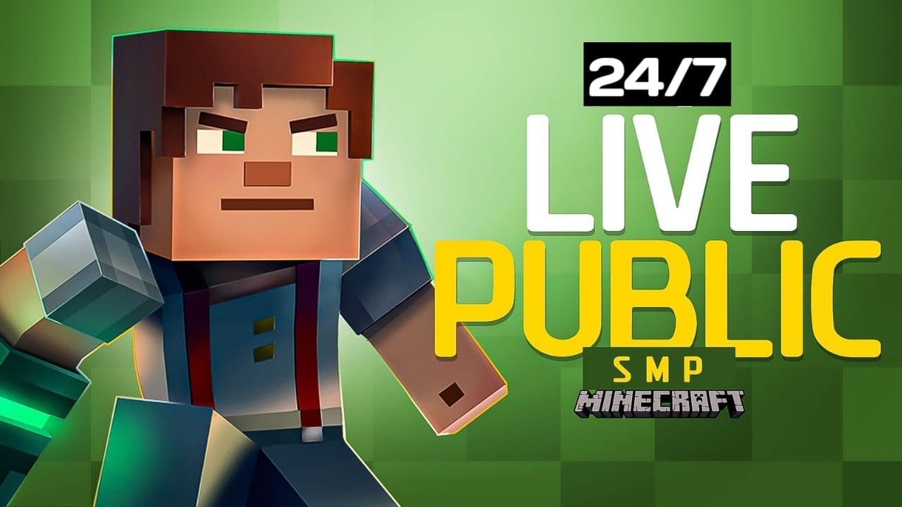 Minecraft Public Smp Live with Subscribers | Java and PE can Join | 24 ...