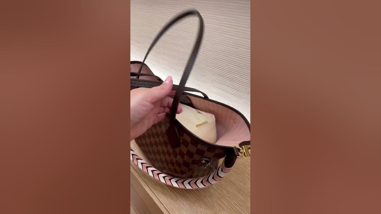 Braided Neverfull MM Damier Ebene - Women - Handbags