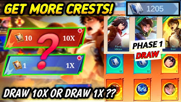 STOP DRAWING 10x (Not Worth It?!) | Get More Crests In MLBB X AOT Premium Supply Phase 1 - MLBB