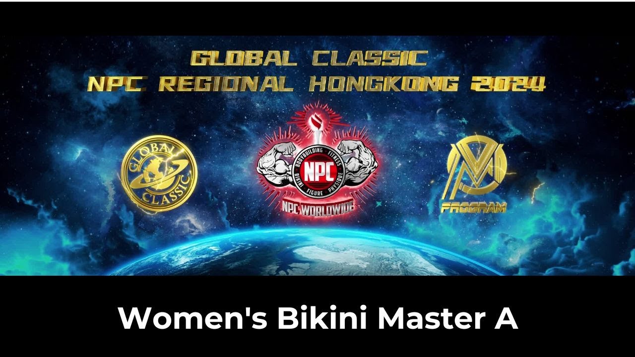 2024 Global Classic NPC Regional Hong Kong Women's Bikini Masters A