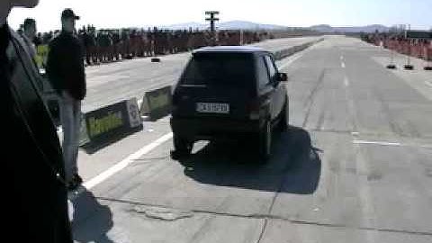 Opel Corsa A GSi C20XE Drag Race 2007 / 2008 / 2009 Video 12