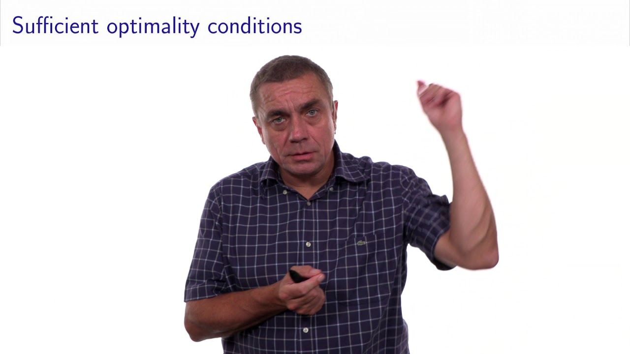 Optimality conditions: linear optimization, reduced costs - YouTube